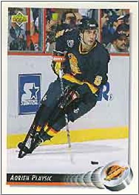 DEL 1992 / 93 Upper Deck - No 519 - Adrien Plavsic