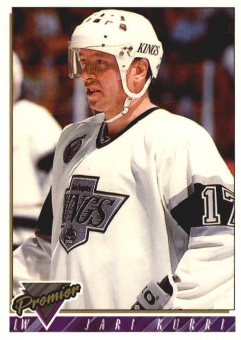 NHL 1993 / 94 Topps Premier - No 206 - Jari Kurri