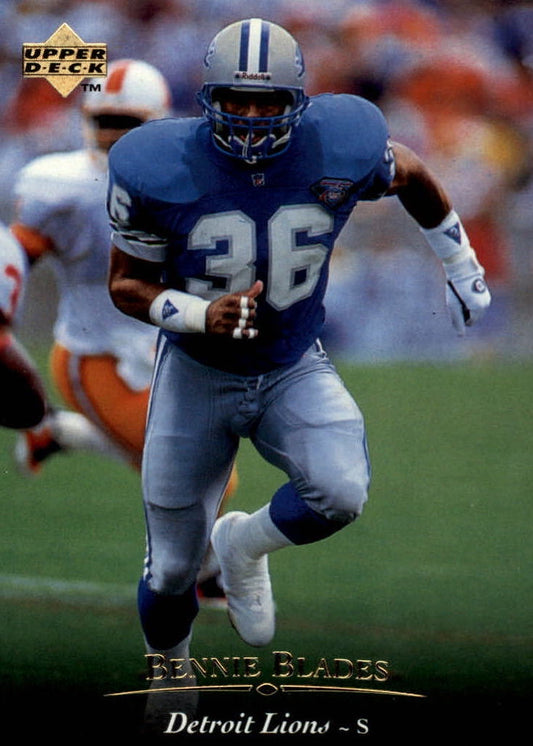 NFL 1995 Upper Deck - No 206 - Bennie Blades