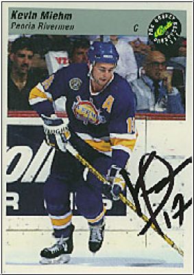 DEL 1993 Classic Hockey Prospects - No 63 - Kevin Miehm