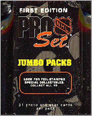 NHL 1992-93 ProSet First Edition Series 1 Jumbo Pack