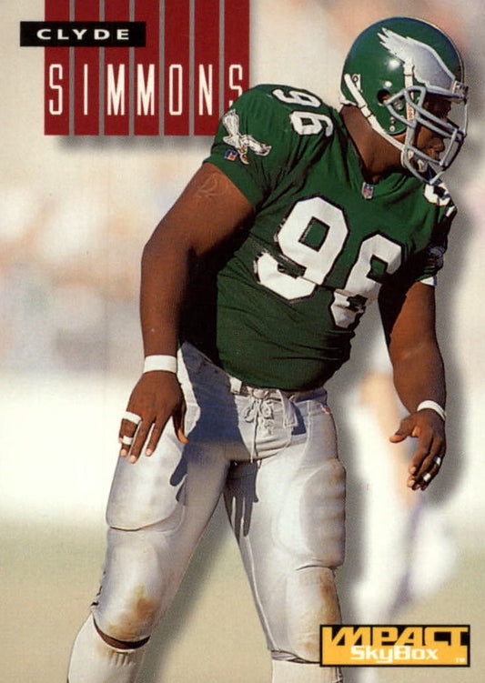NFL 1994 SkyBox Impact - No 207 - Clyde Simmons