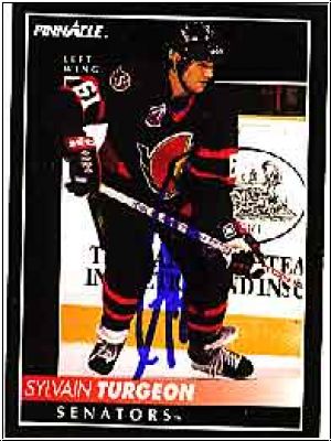 DEL 1992 Pinnacle - No 373 - Sylvain Turgeon