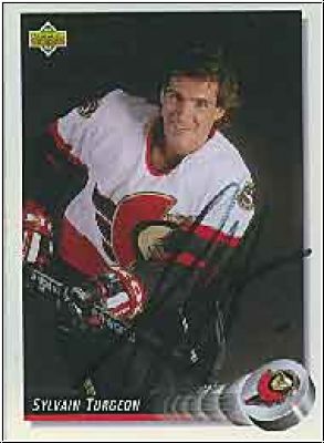 DEL 1992 / 93 Upper Deck - No 107 - Sylvain Turgeon