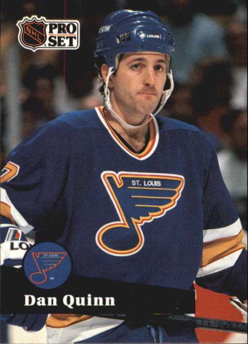 NHL 1991-92 ProSet French - No 209 - Dan Quinn