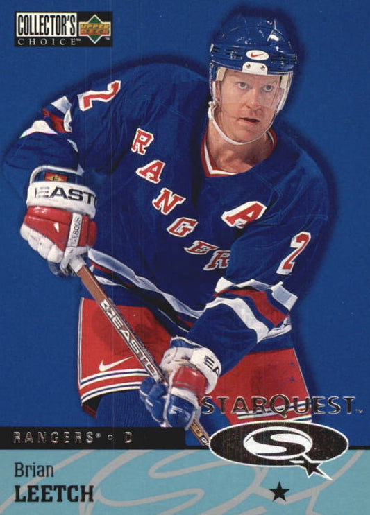 NHL 1997 / 98 Collector's Choice Star Quest - No SQ20 - Brian Leetch