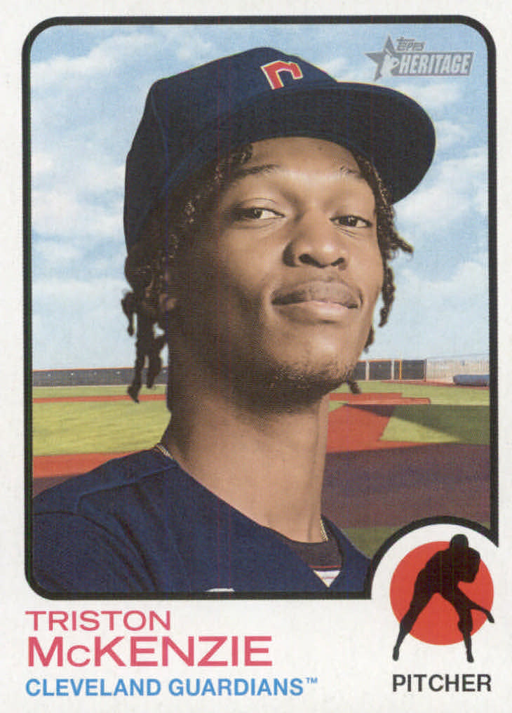 MLB 2022 Topps Heritage - No 20 - Triston McKenzie