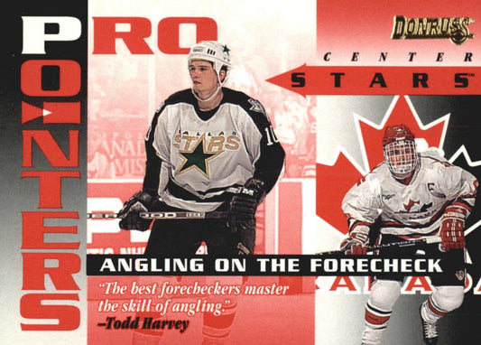 NHL 1995 / 96 Donruss Pro Pointers - No 20 of 20 - Todd Harvey