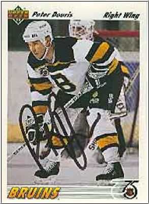 DEL 1991 / 92 Upper Deck - No 601 - Peter Douris