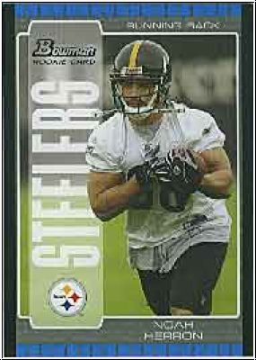 NFL 2005 Bowman - No. 148 - Noah Herron