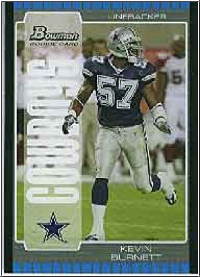 NFL 2005 Bowman - No 171 - Kevin Burnett