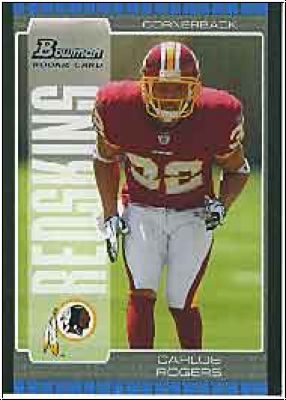 NFL 2005 Bowman - No 118 - Carlos Rogers