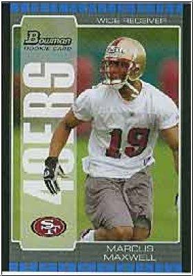 NFL 2005 Bowman - No. 220 - Marcus Maxwell