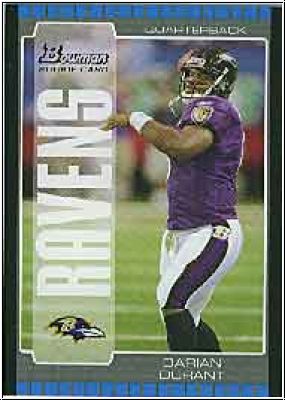 NFL 2005 Bowman - No 260 - Darian Durant