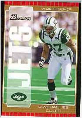 NFL 2005 Bowman Bronze - No 68 - Laveranues Coles