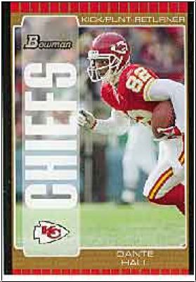 NFL 2005 Bowman Bronze - No 98 - Dante Hall