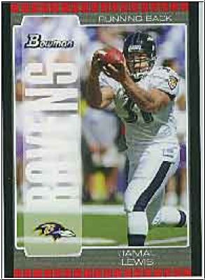 NFL 2005 Bowman - No 31 - Jamal Lewis