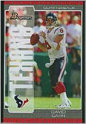 NFL 2005 Bowman - No 8 - David Carr