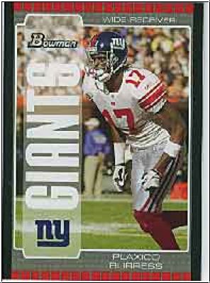 NFL 2005 Bowman - No 46 - Plaxico Burress