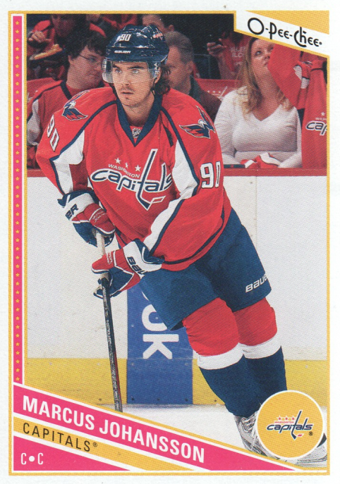 NHL 2013-14 O-Pee-Chee - No 212 - Marcus Johansson