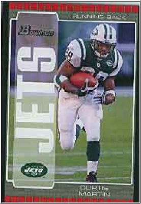 NFL 2005 Bowman - No 17 - Curtis Martin