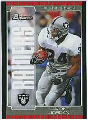 NFL 2005 Bowman - No. 26 - LaMont Jordan