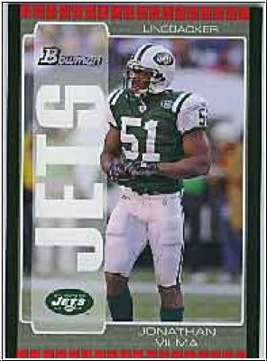 NFL 2005 Bowman - No. 42 - Jonathan Vilma