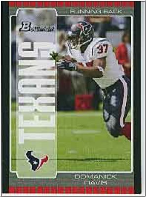 NFL 2005 Bowman - No. 37 - Domanick Davis