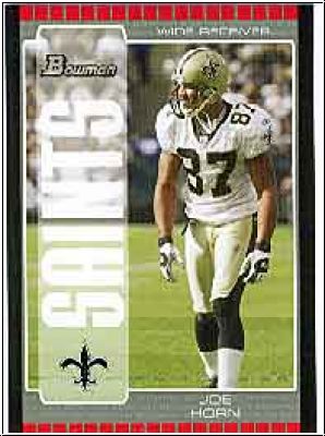 NFL 2005 Bowman - No 101 - Joe Horn