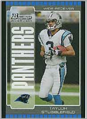 NFL 2005 Bowman - No 172 - Taylor Stubblefield