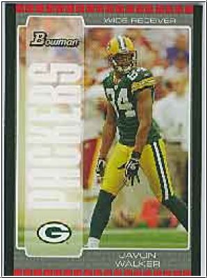 NFL 2005 Bowman - No 99 - Javon Walker