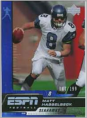 NFL 2005 Upper Deck ESPN Holofoil - No 86 - Matt Hasselbeck