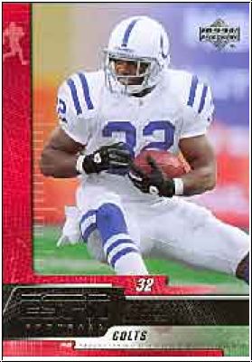 NFL 2005 Upper Deck ESPN - No 43 - Edgerrin James