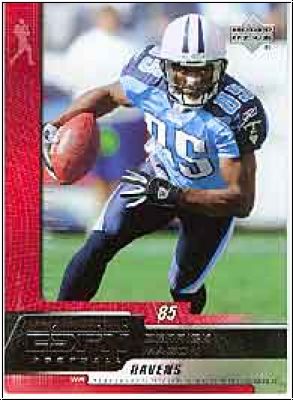 NFL 2005 Upper Deck ESPN - No 10 - Derrick Mason