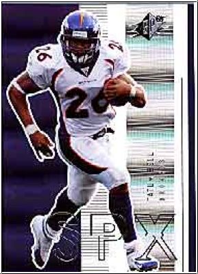 NFL 2005 SPx - No. 25 - Tatum Bell