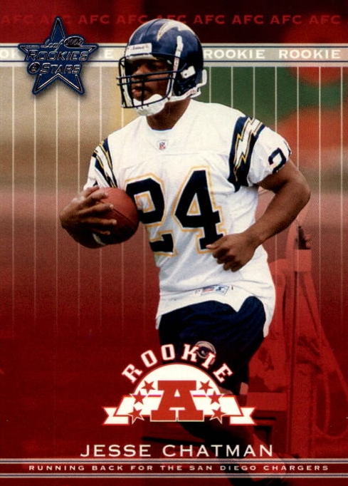 NFL 2002 Leaf Rookies and Stars - No 213 - Jesse Chatman