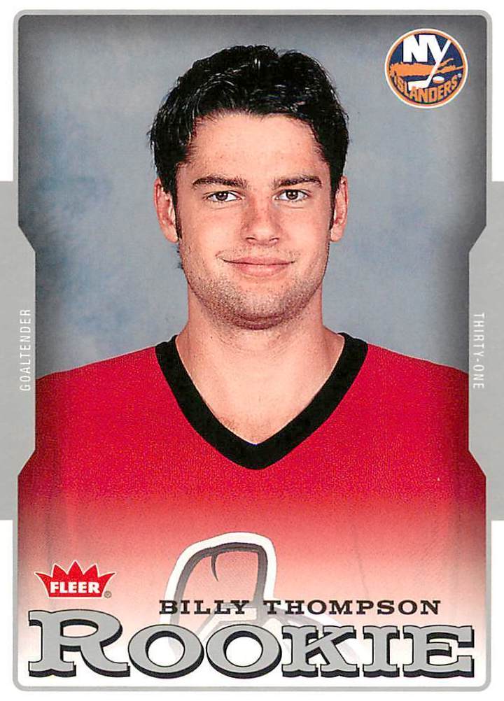 NHL 2006-07 Fleer - No 213 - Billy Thompson