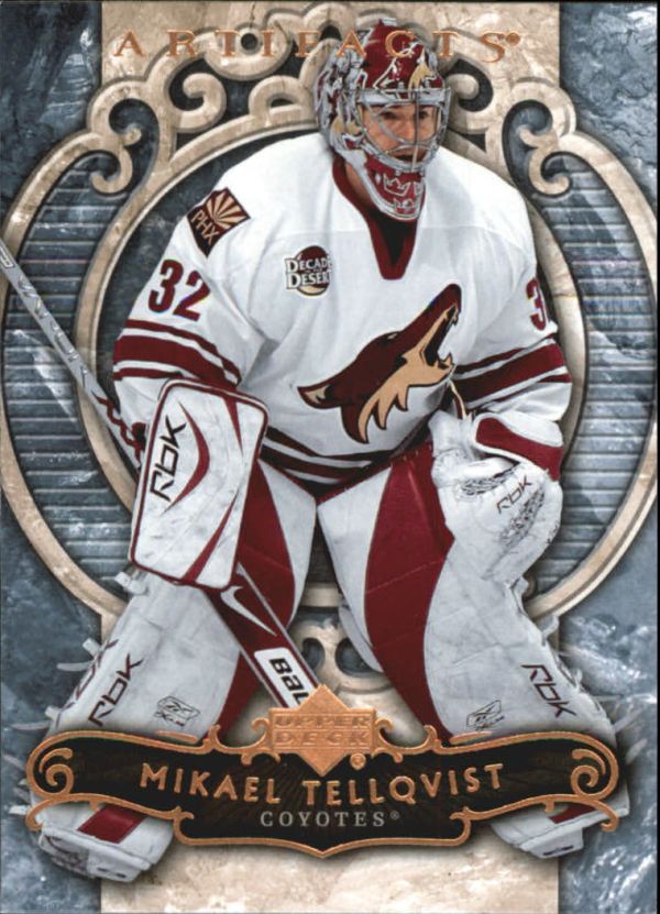 NHL 2007-08 Artifacts - No 99 - Mikael Tellqvist