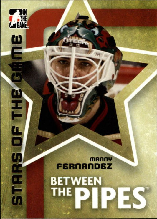 NHL 2006-07 Between The Pipes - No 68 - Manny Fernandez