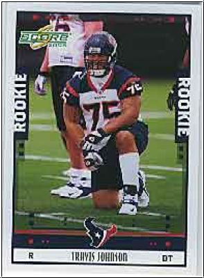 NFL 2005 Score - No 345 - Travis Johnson