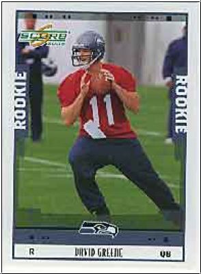 NFL 2005 Score Glossy - No 374 - David Greene