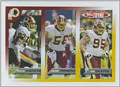 NFL 2005 Topps Total - No 429 - Washington/Arrington/Salave&amp;acut