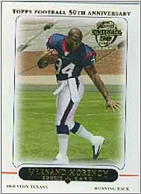 NFL 2005 Topps - No 426 - Vernand Morency