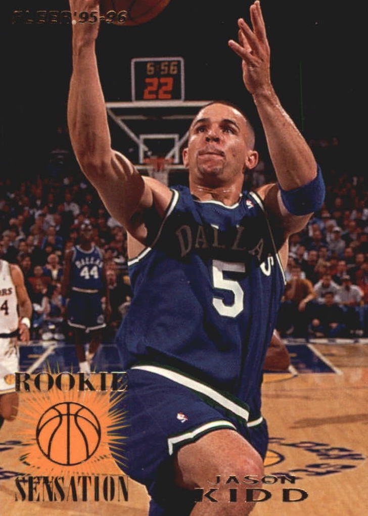 NBA 1995-96 Fleer European - No 214 - Jason Kidd