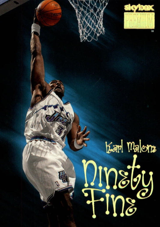 NBA 1998 / 99 SkyBox Premium - No 214 - Karl Malone