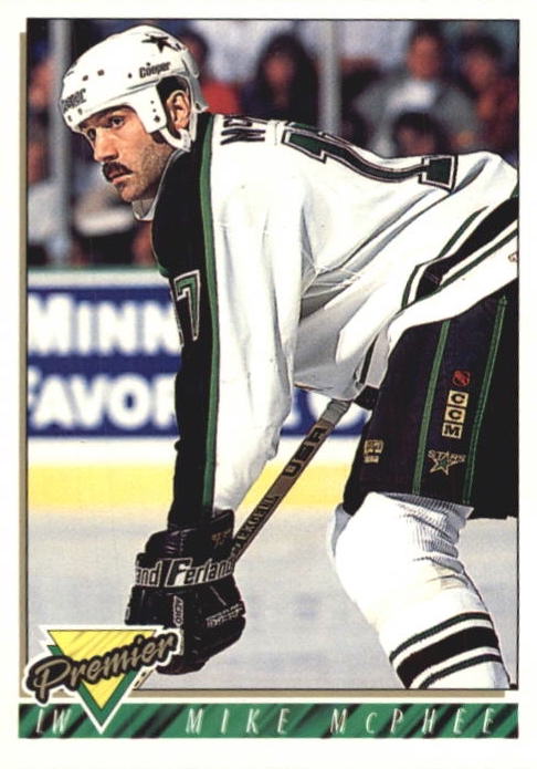 NHL 1993-94 OPC Premier - No 214 - Mike McPhee