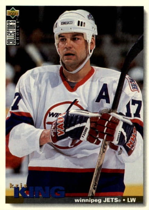 NHL 1995 / 96 Collector's Choice - No 215 - Kris King