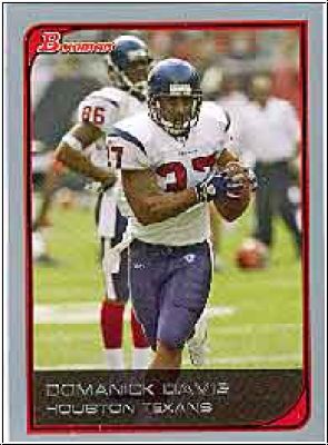 NFL 2006 Bowman - No 94 - Domanick Davis