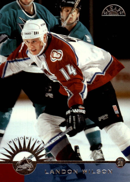 NHL 1996 / 97 Leaf - No 215 - Landon Wilson