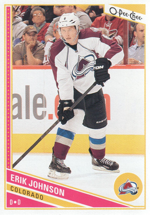 NHL 2013-14 O-Pee-Chee - No 216 - Erik Johnson